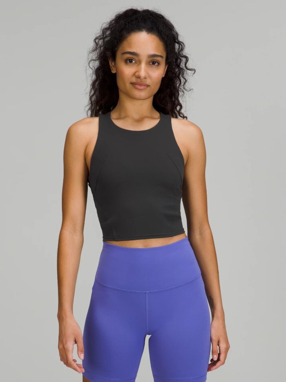 lululemon Invigorate Training Tank Top Black Size 8